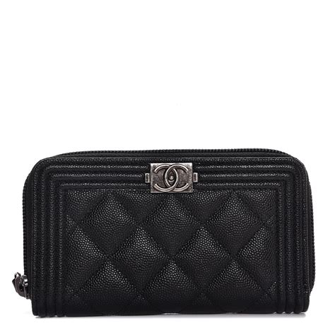 chanel boy short wallet|boy Chanel zipped wallet.